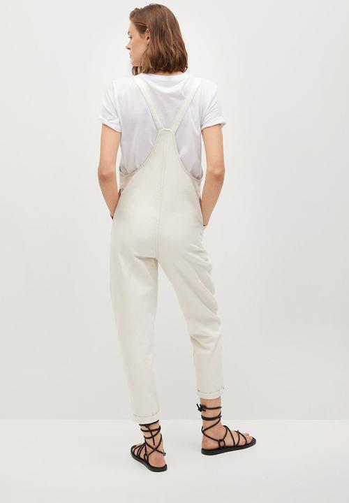 MANGO - Dungaree sagnes - light beige