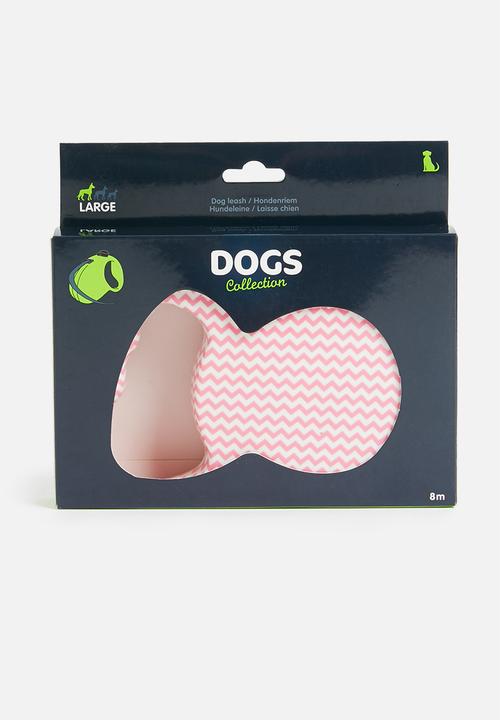 Pet Collection - Retractable dogleash - pink