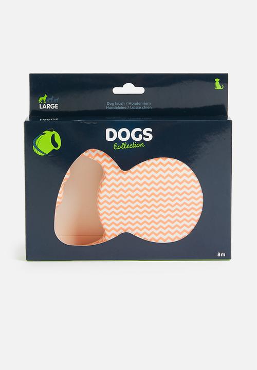 Pet Collection - Retractable dogleash - coral