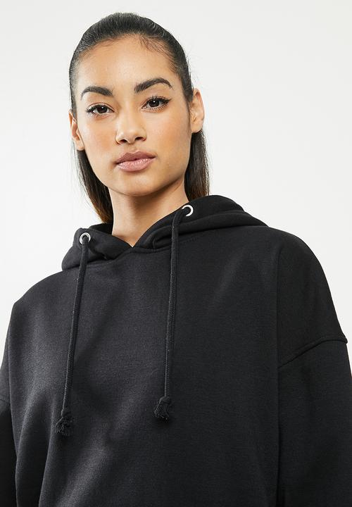 Missguided - Petite basic hoodie - black