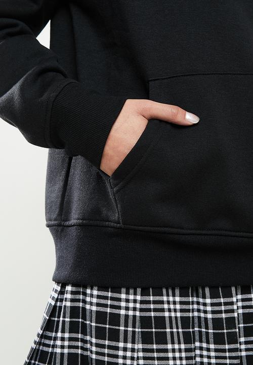 Missguided - Petite basic hoodie - black