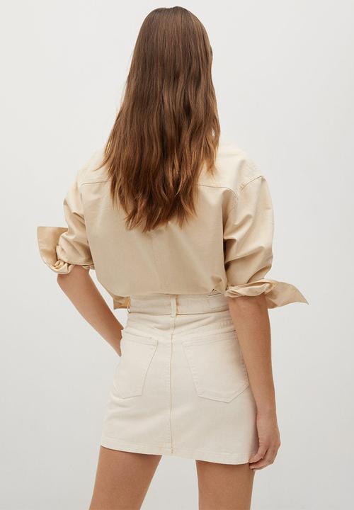 MANGO - Skirt marion - yellow