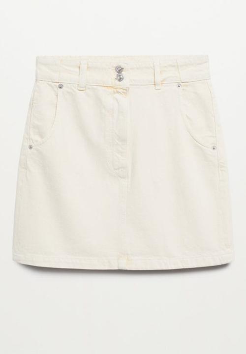 MANGO - Skirt marion - yellow