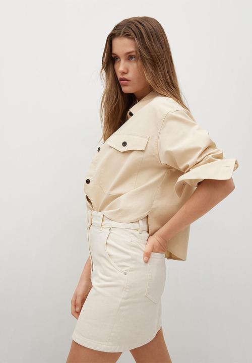 MANGO - Skirt marion - yellow