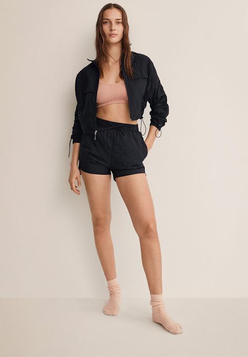 MANGO - Jacket ken - black