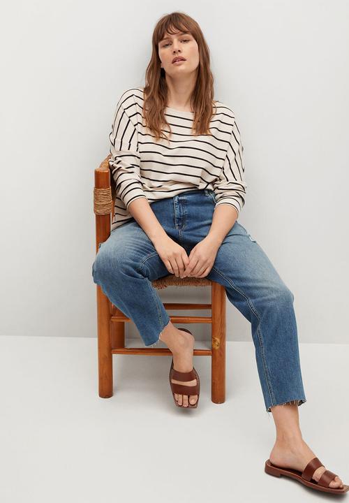 Violeta by Mango - Plus jeans claudia - blue