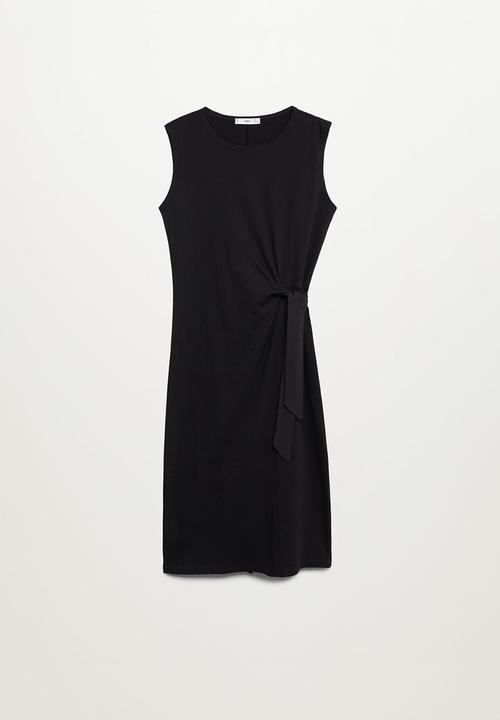 MANGO - Dress ferti - black
