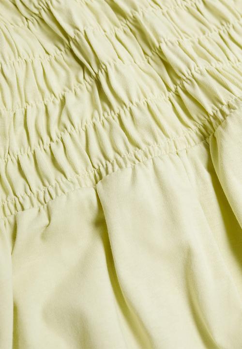 MANGO - Dress sandi - yellow