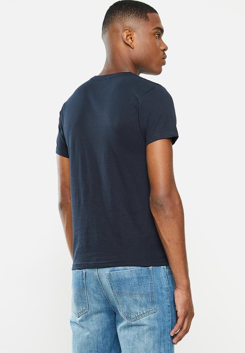 Lonsdale - The champ crew neck tee - navy