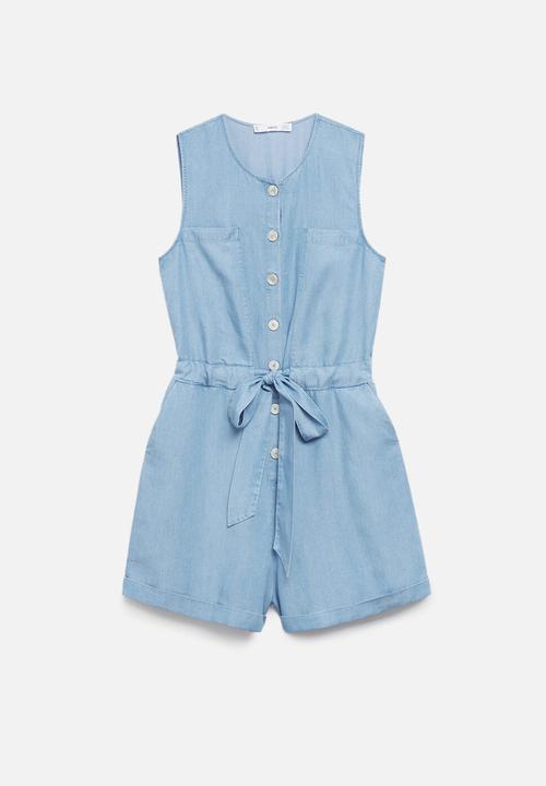 MANGO - Playsuit badu - blue