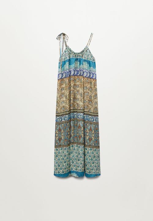 MANGO - Dress dreams - blue
