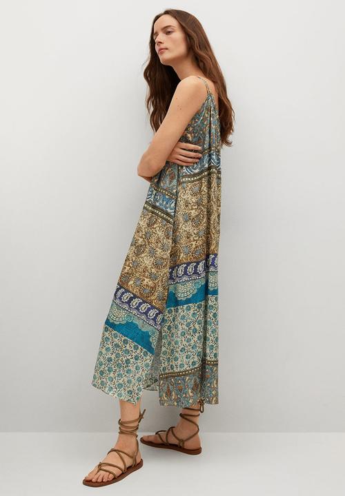 MANGO - Dress dreams - blue
