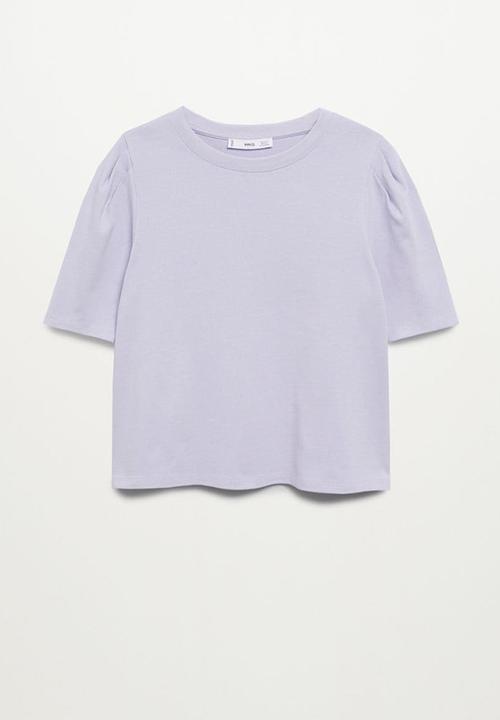 MANGO - T-shirt clay - lilac