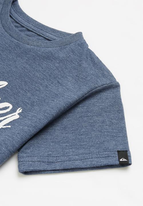 Quiksilver - Sea tales boys tee - blue 