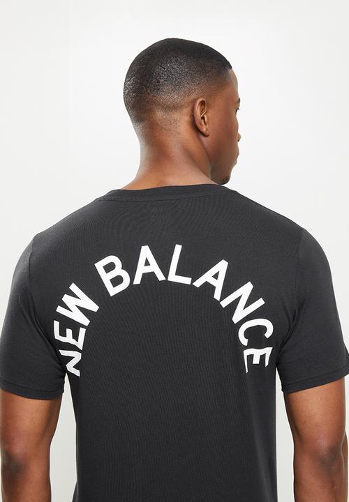 New Balance  - New Balance classics arch tee - black