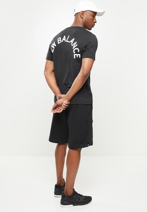 New Balance  - New Balance classics arch tee - black