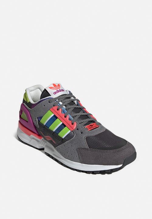 adidas Originals - ZX 10,000 C - grey/sonic fuchsia/semi solar slime