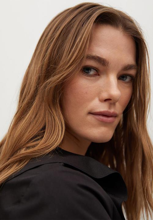 MANGO - Blouse cruz - black