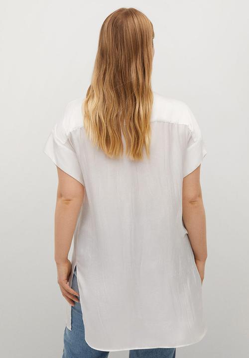 Violeta by Mango - Plus blouse ruthi - white