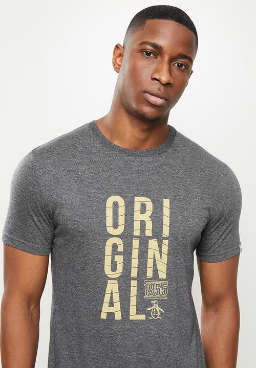 Original Penguin - Tall penguin tee - grey