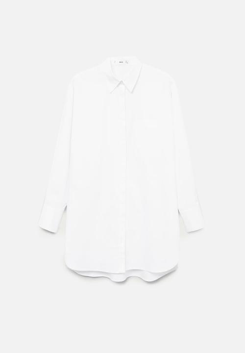 MANGO - Shirt james - white
