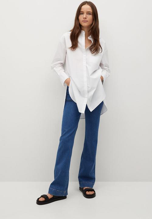 MANGO - Shirt james - white
