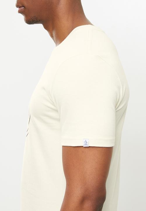 Original Penguin - Circle logo tee - neutral