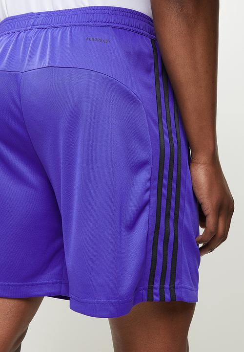 adidas Performance - 3s shorts - purple & black 