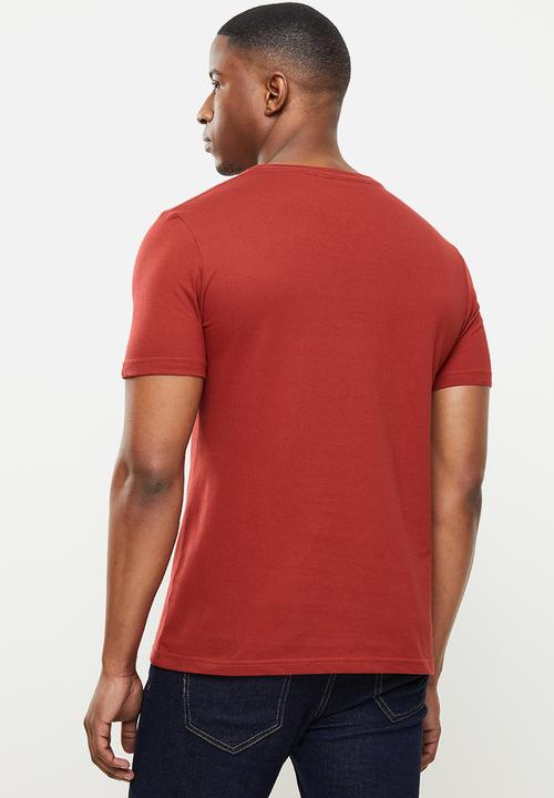 Original Penguin - Quality circle tee - red
