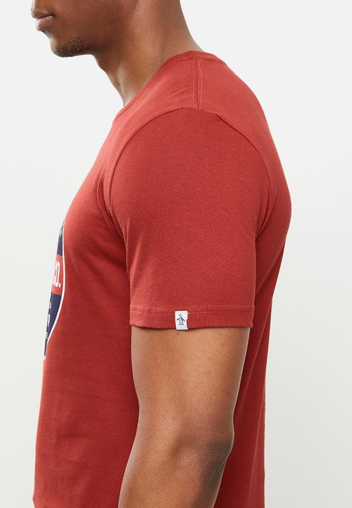 Original Penguin - Quality circle tee - red