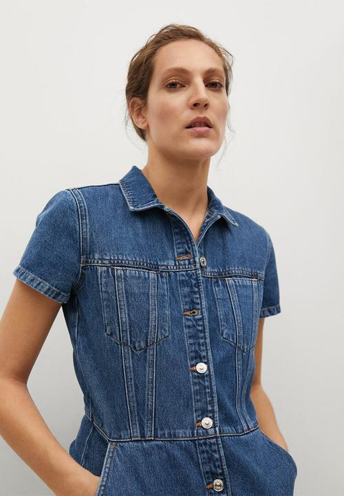 MANGO - Dress paty - blue
