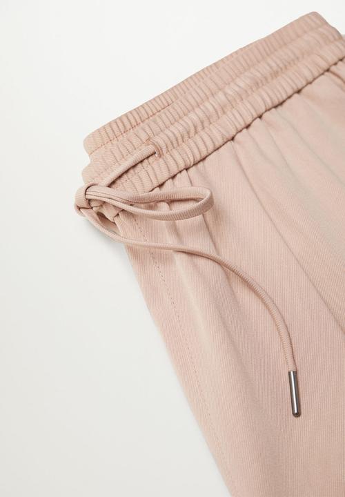 MANGO - Trousers fluido - light pastel pink