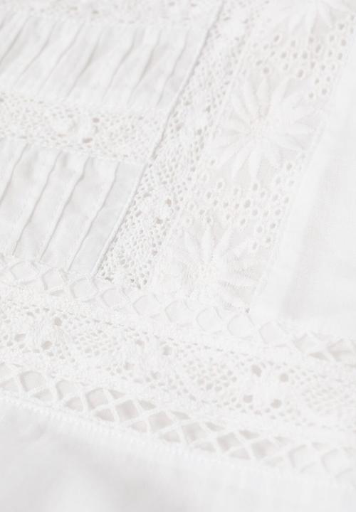 Violeta by Mango - Plus dress blanche - white