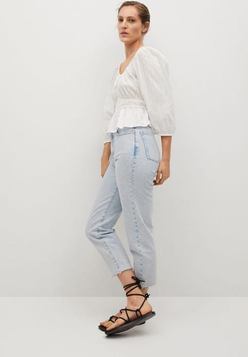 MANGO - Blouse lindas - white