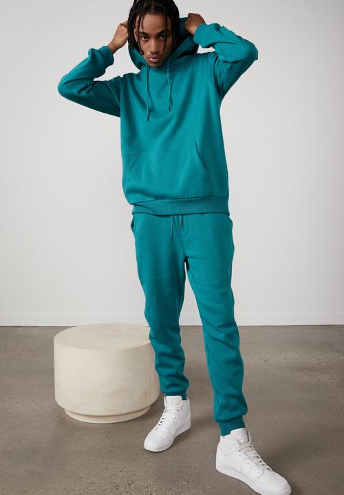 Factorie - Basic hoodie - bold teal