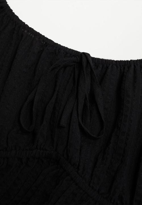 MANGO - Blouse lindas - black