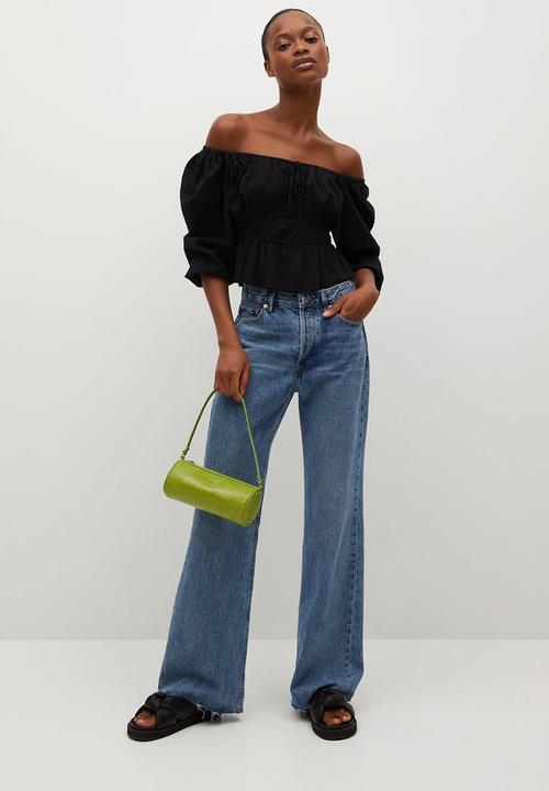 MANGO - Blouse lindas - black