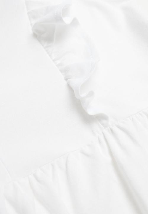 MANGO - Dress carile - white