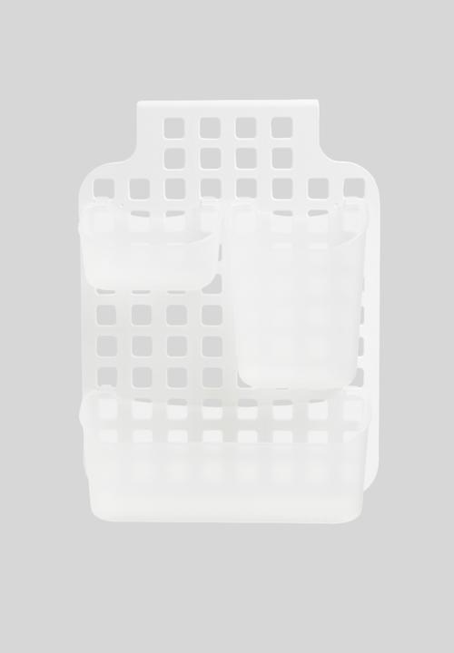 Excellent Houseware - Hanging basket storage - clear