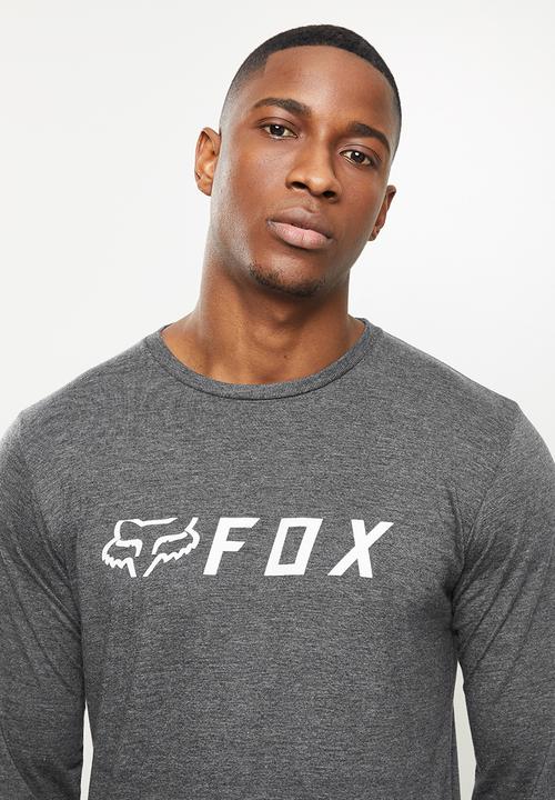Fox - Apex long sleeve - black heather
