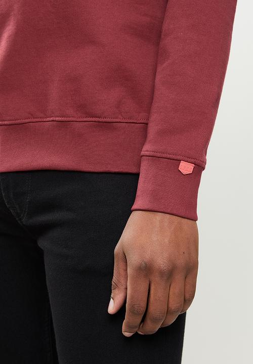 S.P.C.C - Hector crew neck sweat - bloodstone