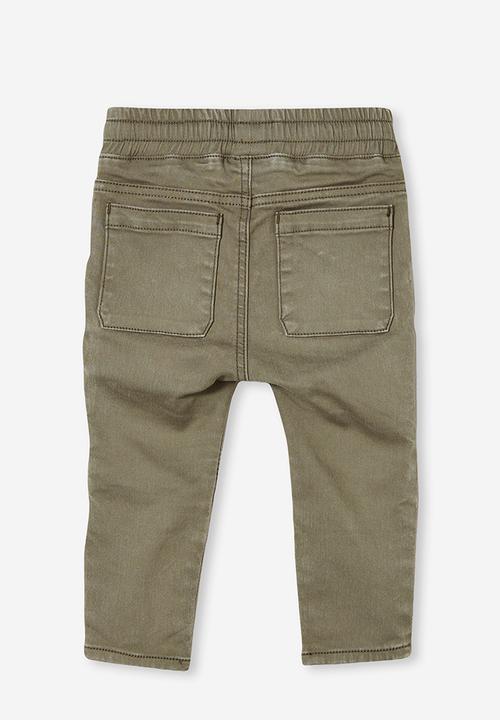 Cotton On - Jay moto jean - silver sage wash