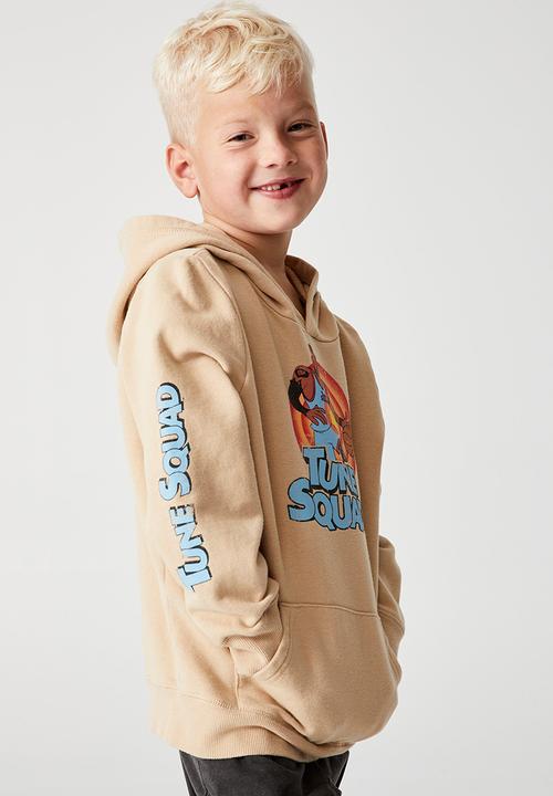 Cotton On - License hoodie - lcn wb semolina / space jam character