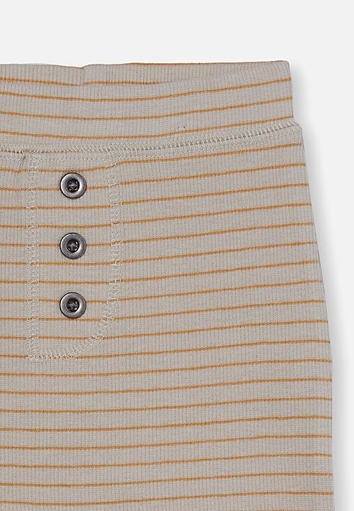 Cotton On - Patrick pant - rainy day/vintage honey