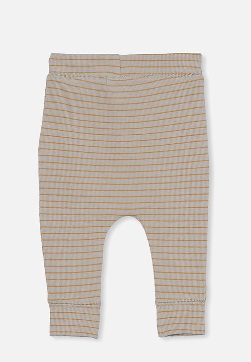 Cotton On - Patrick pant - rainy day/vintage honey