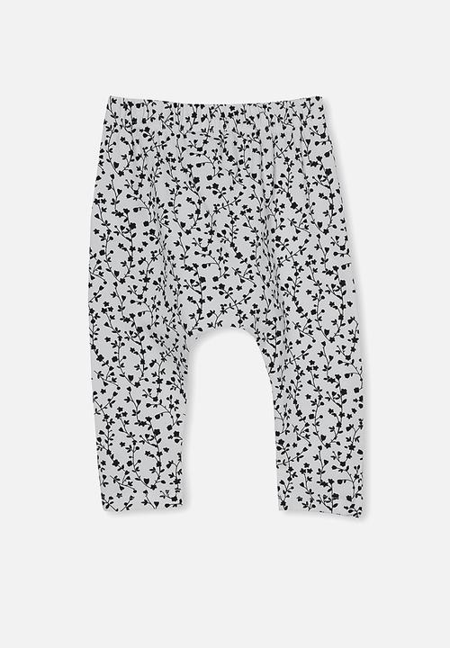 Cotton On - The legging - vanilla/black sierra floral