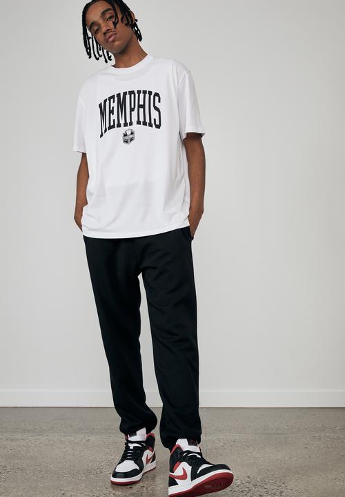Factorie - Regular graphic T-shirt - white