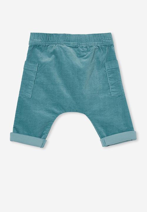 Cotton On - Ted pant - rusty aqua
