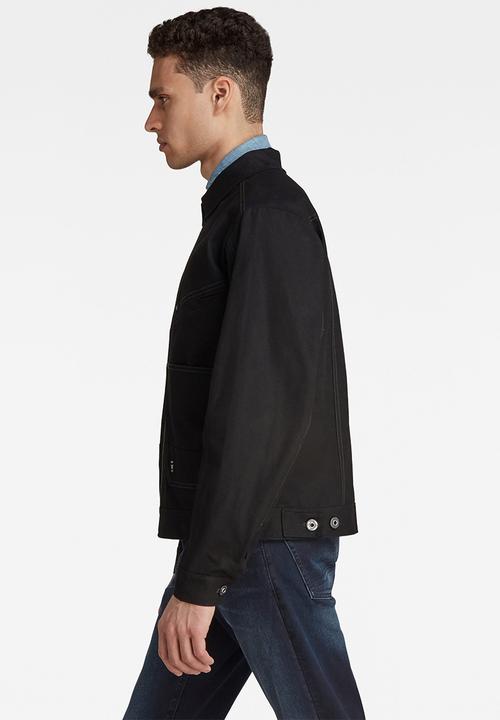 G-STAR - Trucker jacket - dk black