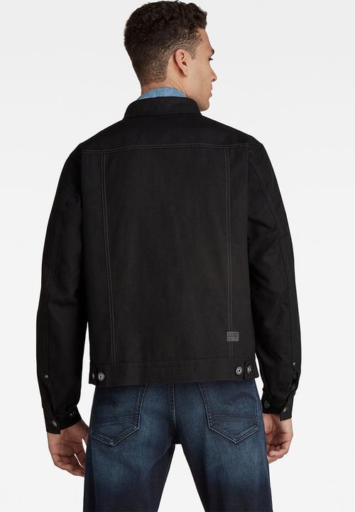 G-STAR - Trucker jacket - dk black